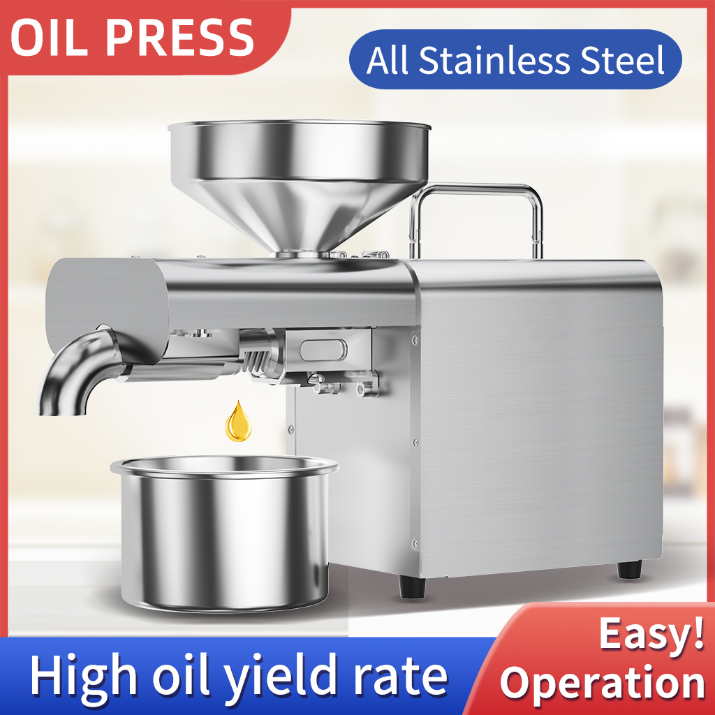 Castor Oil Cold Press - X3C 스테인레스 스틸 오일 프레스 기계