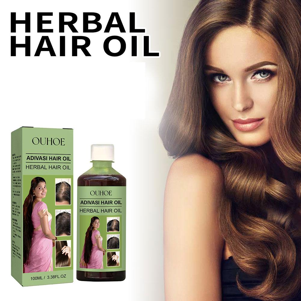 100ml 헤어 성장 오일 인도 아디바시 허브 헤어 케 - Hair Care India 리뷰 및 가격