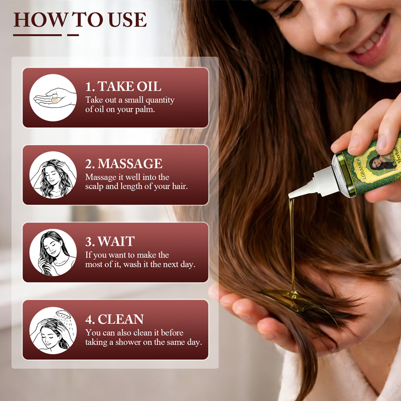 인도 아디바시 허브 헤어 성장 오일, 탈모 예방, 모발 - Hair Care India 리뷰 및 가격