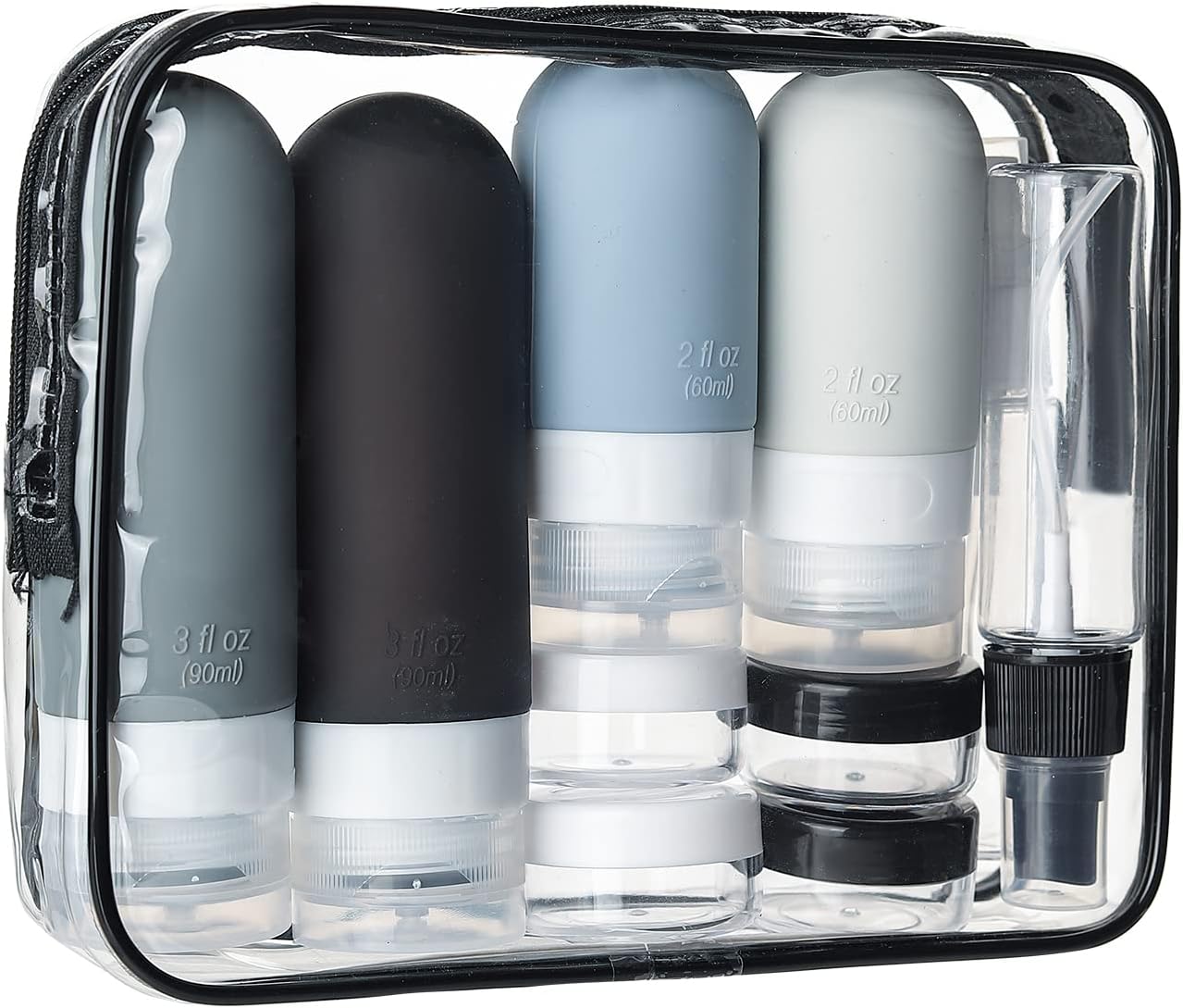 16Pcs 여행 용기 누출 방지 실리콘 짜기 용기 병  - Dry Shampoo Travel 리뷰 및 가격