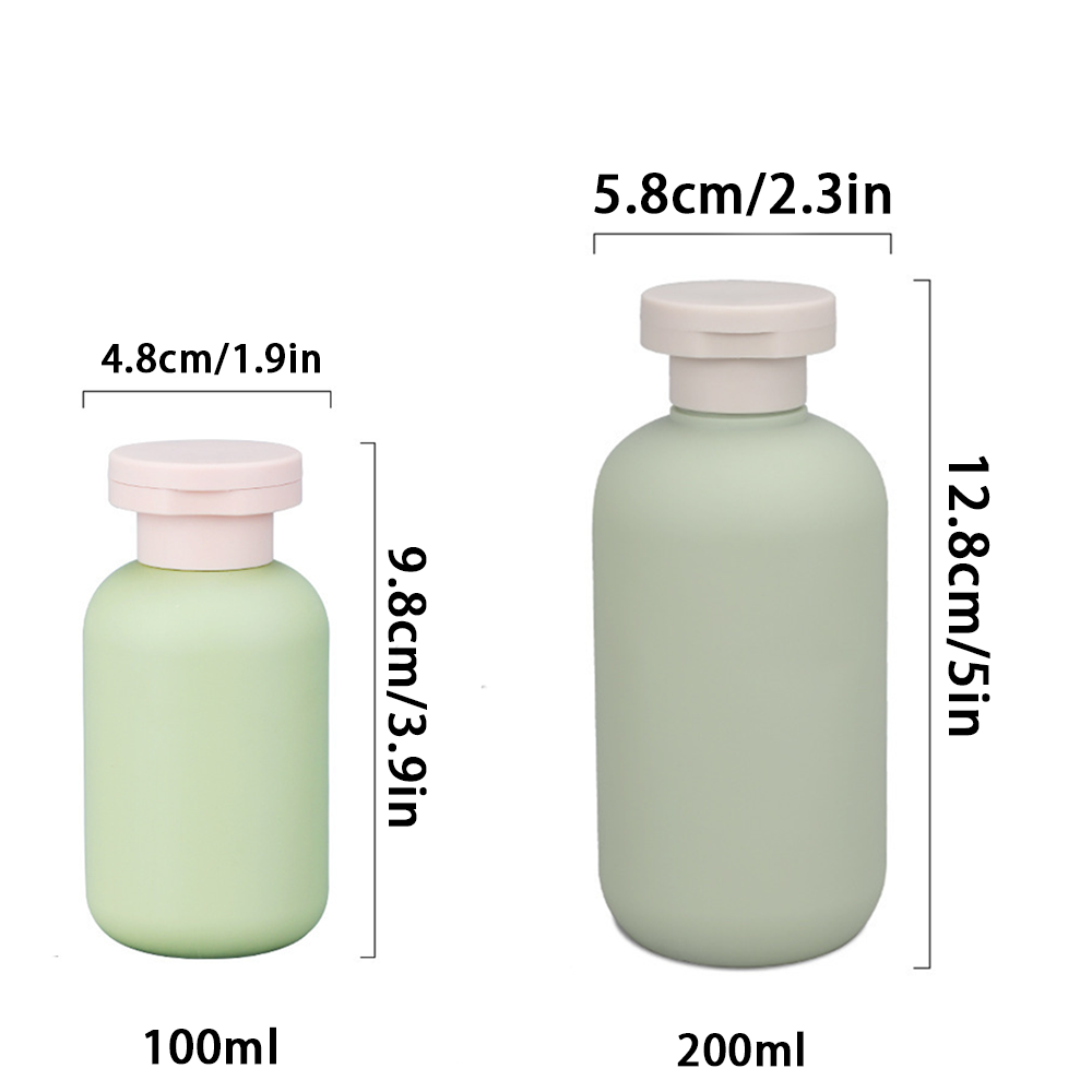 3pcs 100ml/200ml 플라스틱 여행 샴푸 병  - Dry Shampoo Travel 리뷰 및 가격