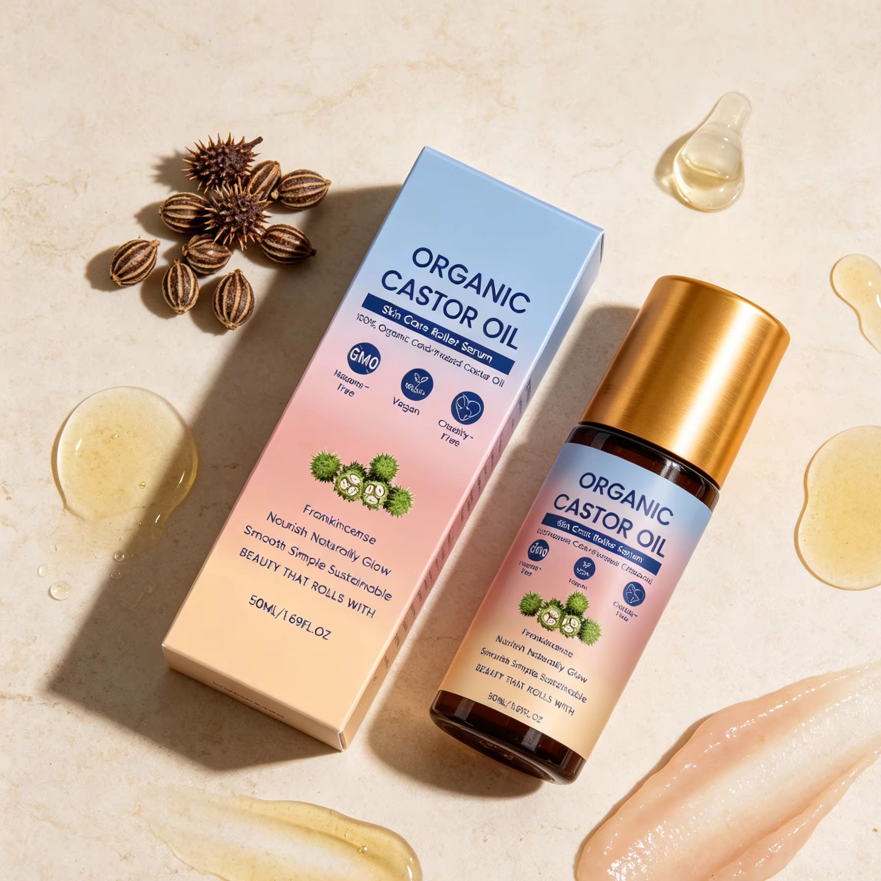 유기농 캐스터 오일 롤온 냉압착 건성 피부 리프팅 탄력 - Castor Oil Cold Press 리뷰 및 가격